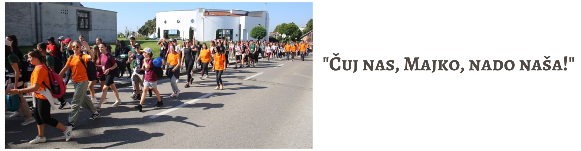 Hodočašće mladih Zagrebačke nadbiskupije u Mariju Bistricu